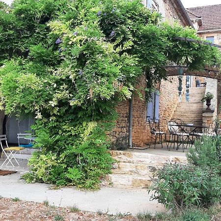 Charmant studio dans maison d'hôte dans un écrin de verdure Saint-Martin-le-Redon Exterior foto