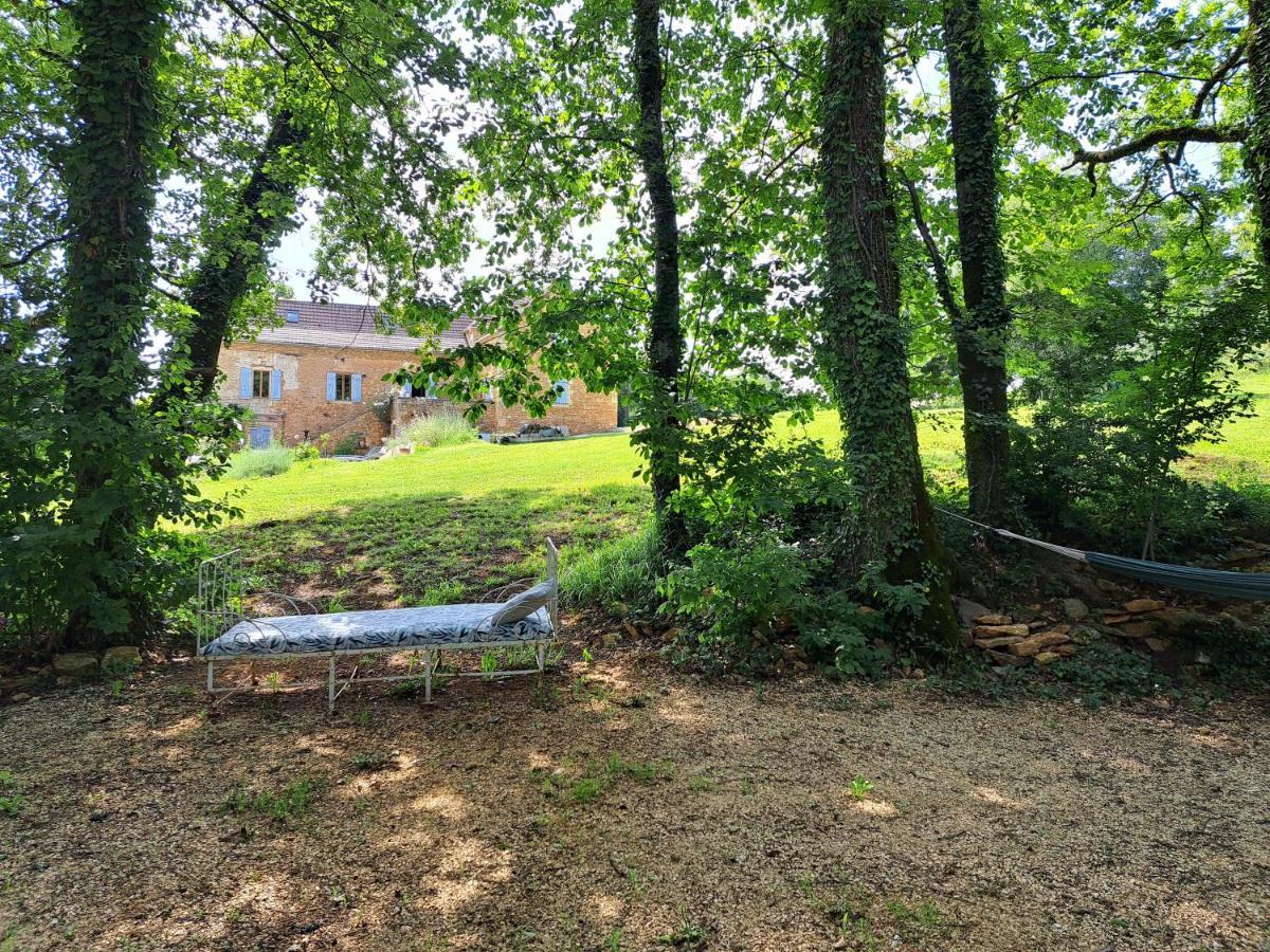Charmant studio dans maison d'hôte dans un écrin de verdure Saint-Martin-le-Redon Exterior foto